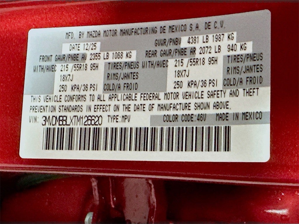 2026 Mazda Mazda CX-30 2.5 S Select Sport