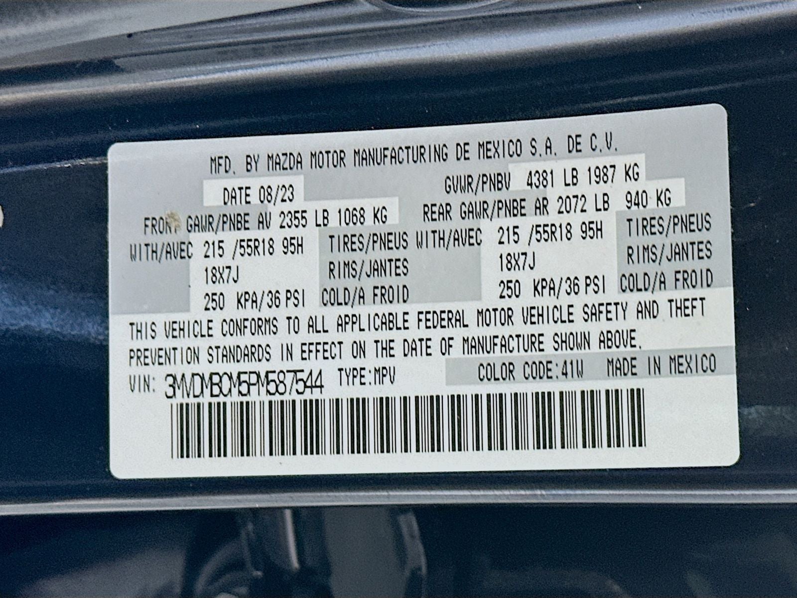 2023 Mazda Mazda CX-30 2.5 S Preferred Package