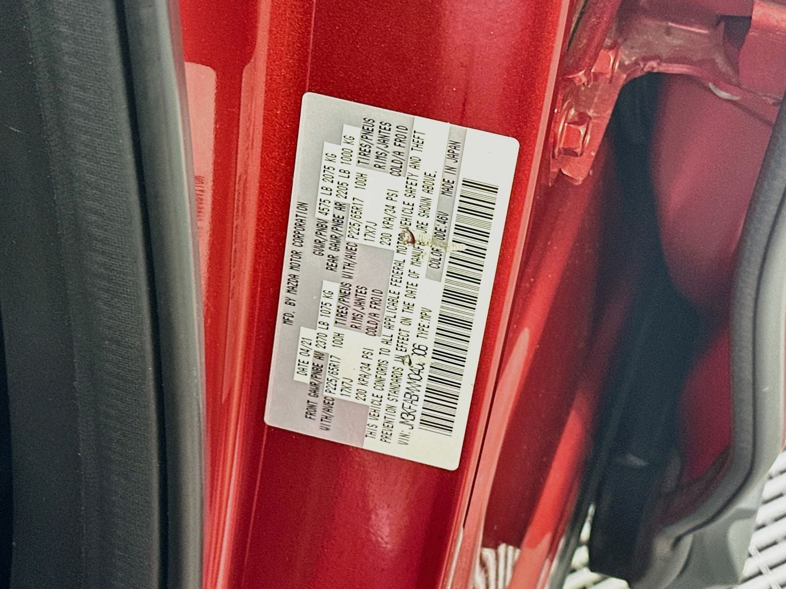 2021 Mazda Mazda CX-5 Sport
