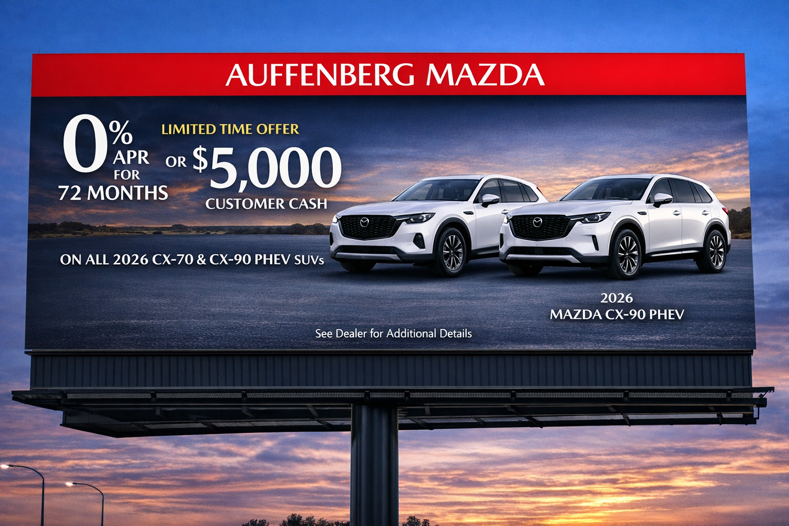 2026 Mazda Mazda CX-70 Plug-In Hybrid SC