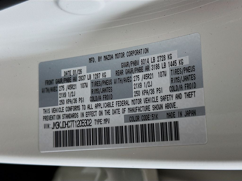 2026 Mazda Mazda CX-70 3.3 Turbo S Premium