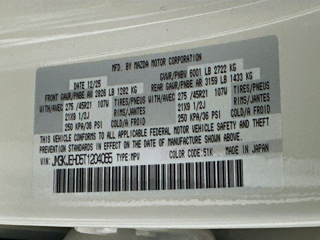 2026 Mazda Mazda CX-70 3.3 Turbo Premium Plus