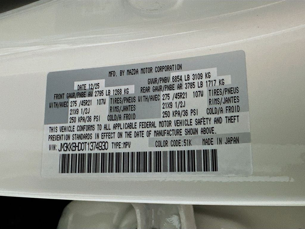 2026 Mazda Mazda CX-90 3.3 Turbo Preferred