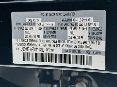 2026 Mazda Mazda CX-5 2.5 S Select