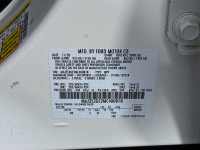 2021 Ford EcoSport SE
