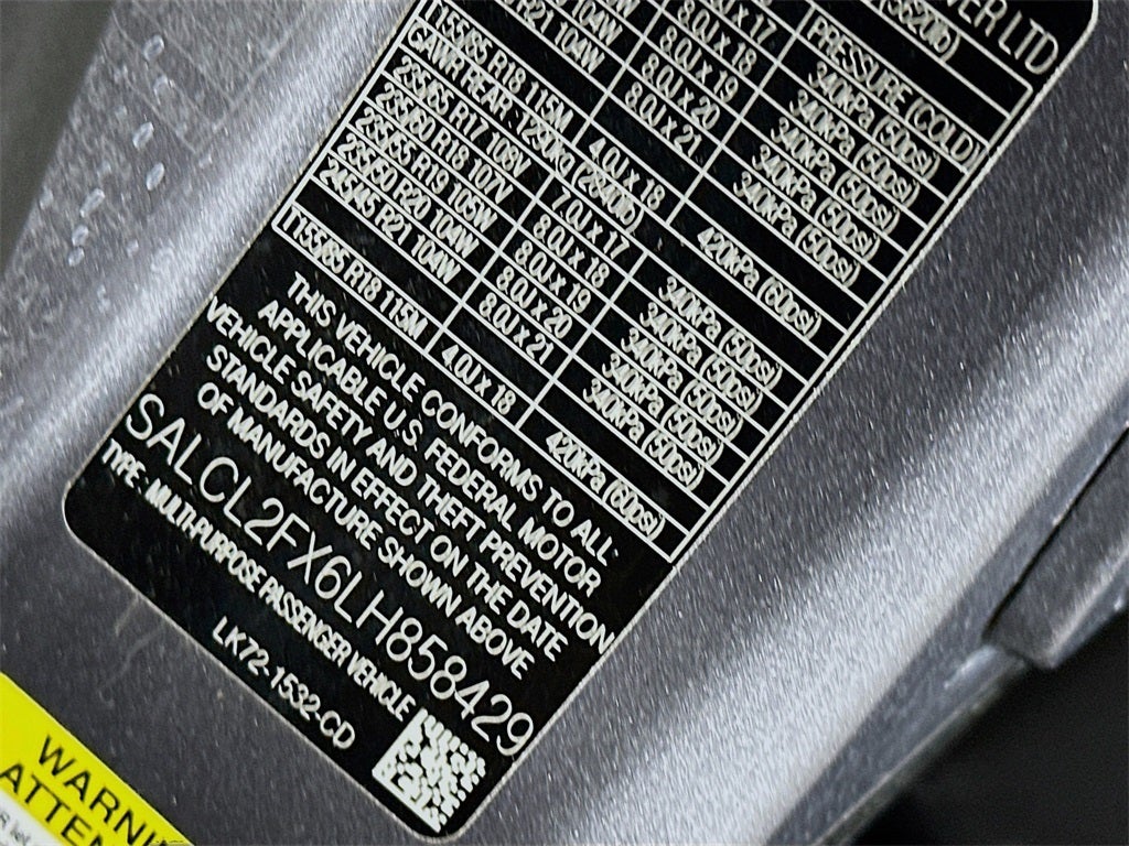 2020 Land Rover Discovery Sport SE R-Dynamic