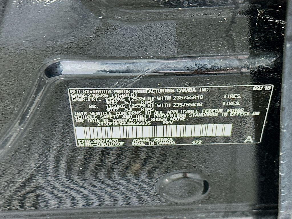 2018 Toyota RAV4 Limited