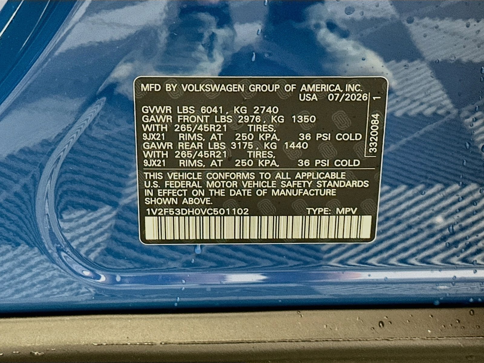 2027 Volkswagen Atlas 2.0T SEL