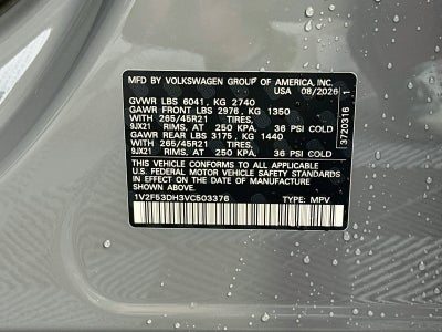 2027 Volkswagen Atlas SEL Premium R-Line