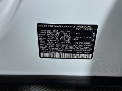 2026 Volkswagen Atlas 2.0T SEL Premium R-Line