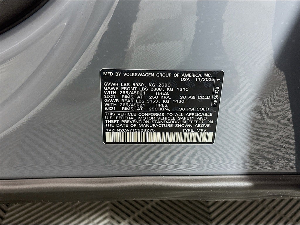 2026 Volkswagen Atlas 2.0T SEL Premium R-Line