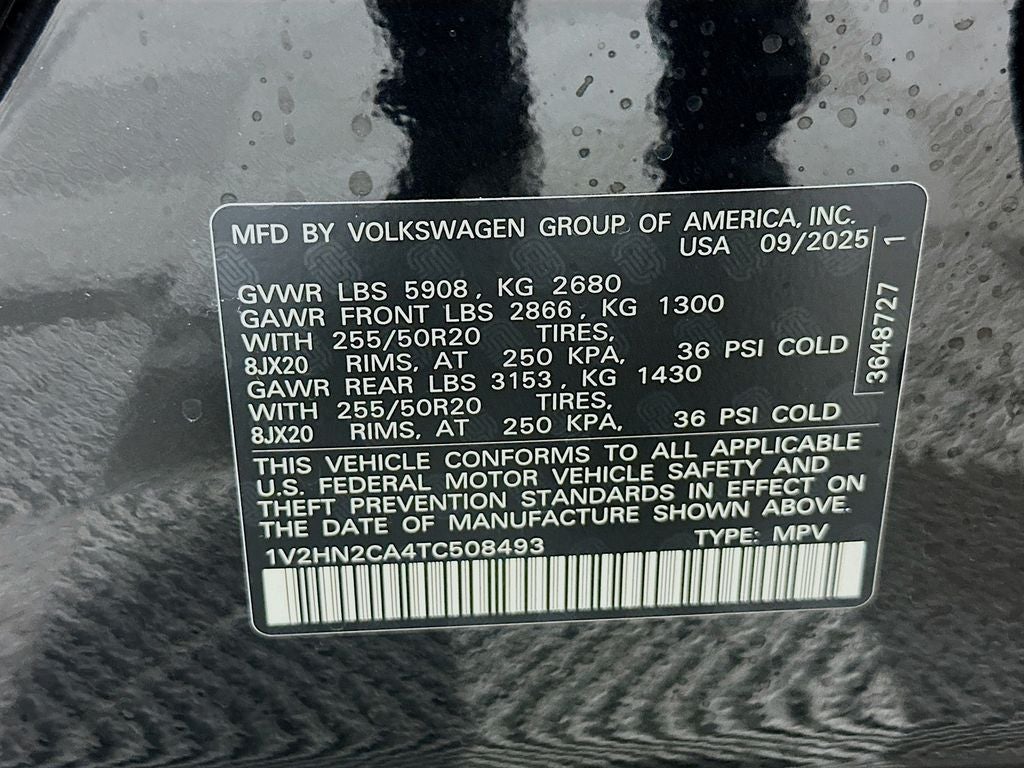 2026 Volkswagen Atlas 2.0T SE w/ Technology