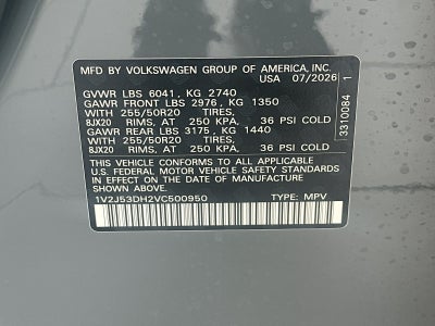 2027 Volkswagen Atlas SE w/Technology