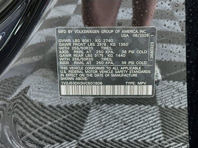 2027 Volkswagen Atlas 2.0T SE w/ Technology