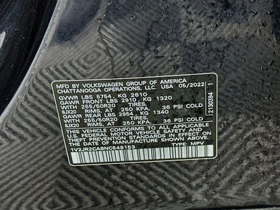 2022 Volkswagen Atlas 3.6L V6 SE w/Technology