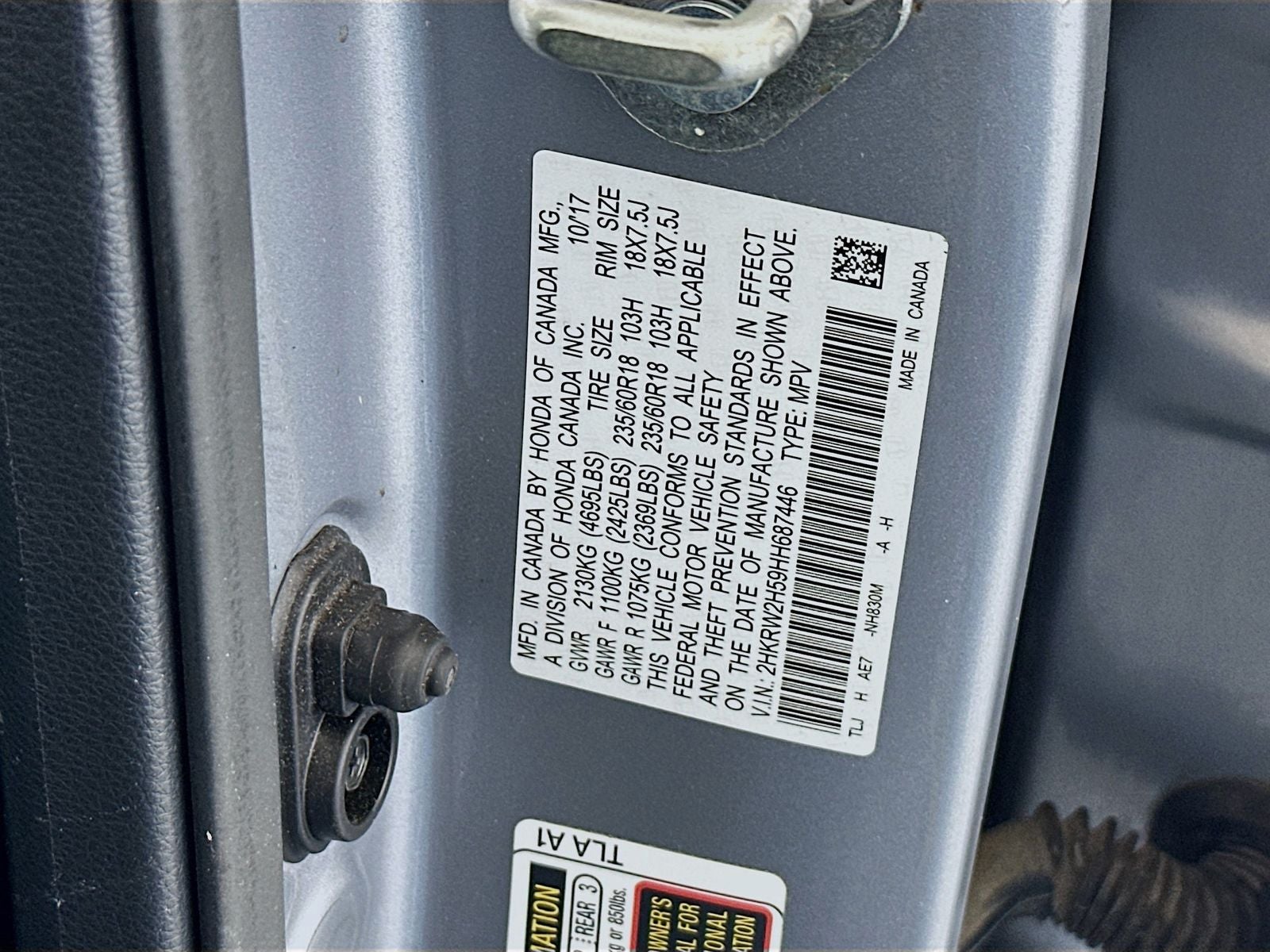 2017 Honda CR-V EX