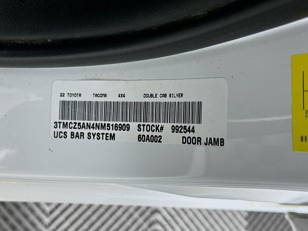 2022 Toyota Tacoma SR