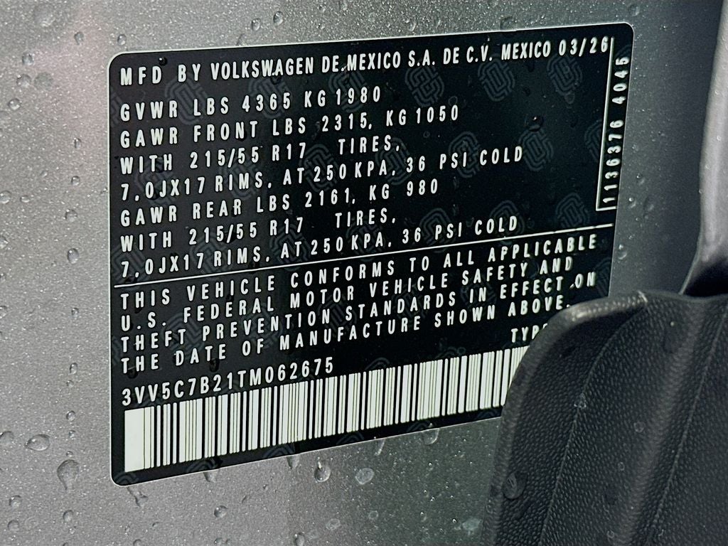 2026 Volkswagen Taos 1.5T S