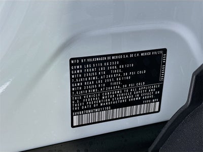 2026 Volkswagen Tiguan 2.0T S