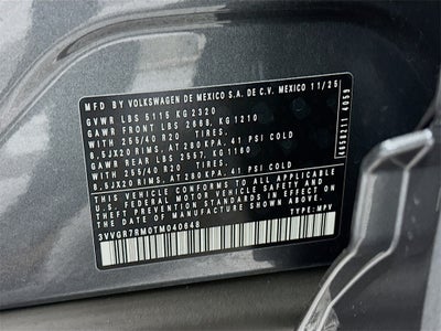 2026 Volkswagen Tiguan 2.0T SE R-Line Black