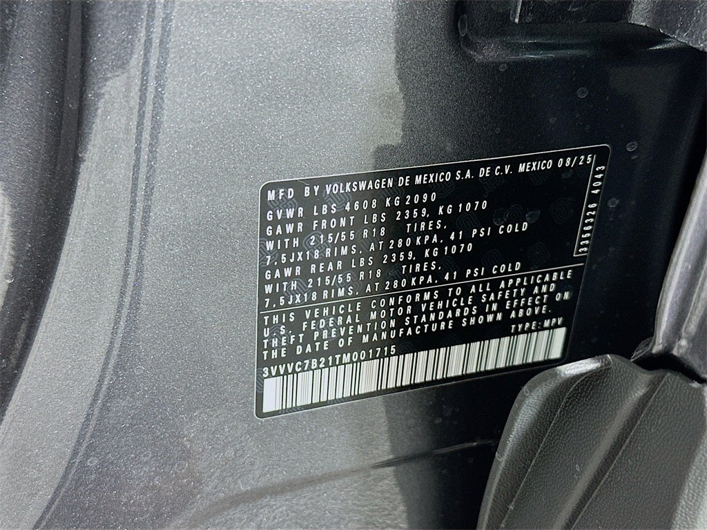 2026 Volkswagen Taos 1.5T SE