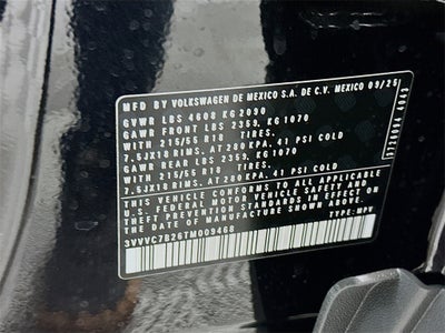 2026 Volkswagen Taos 1.5T SE