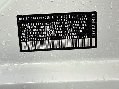 2027 Volkswagen Jetta 1.5T SE