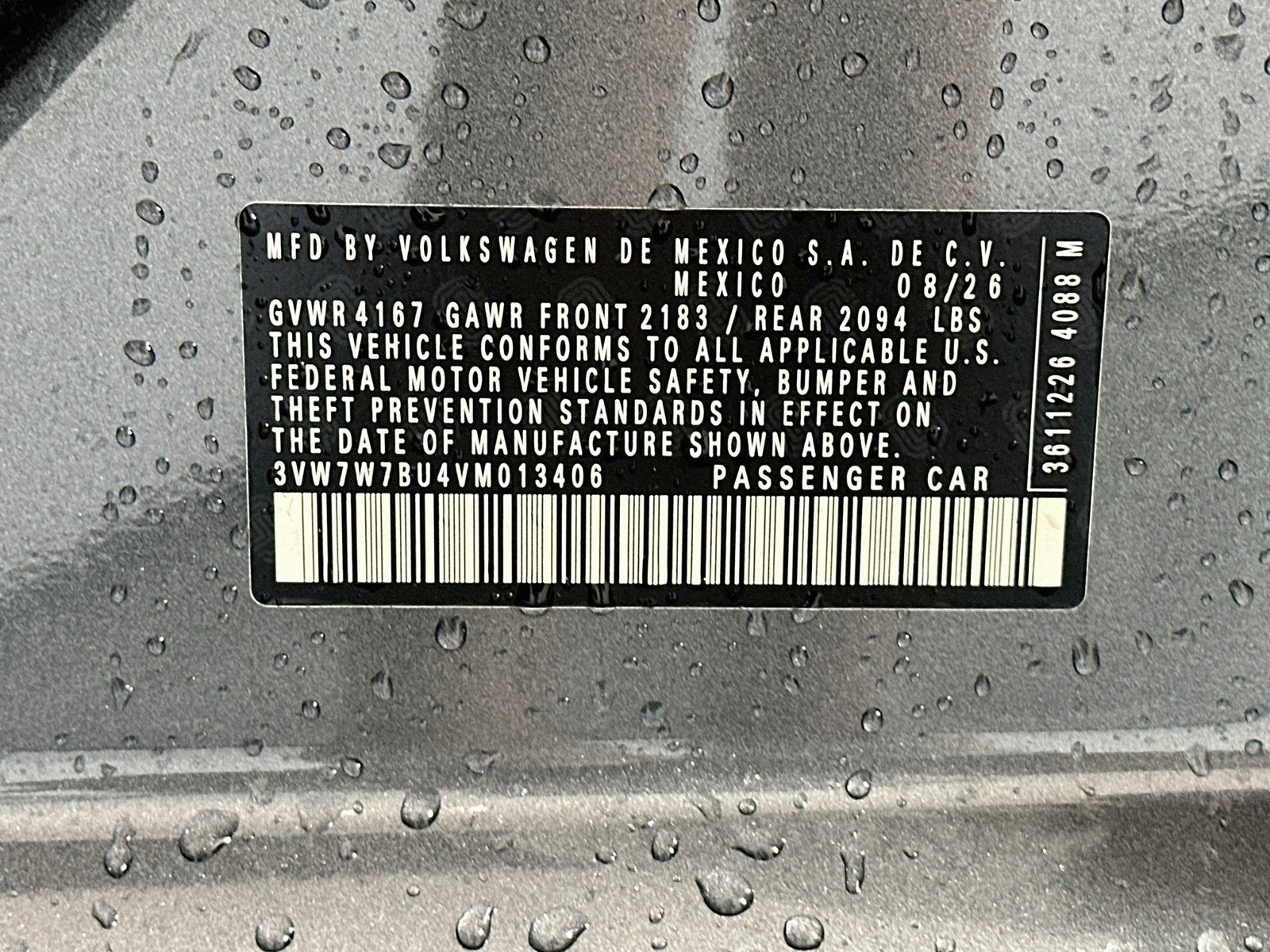 2027 Volkswagen Jetta 1.5T SE