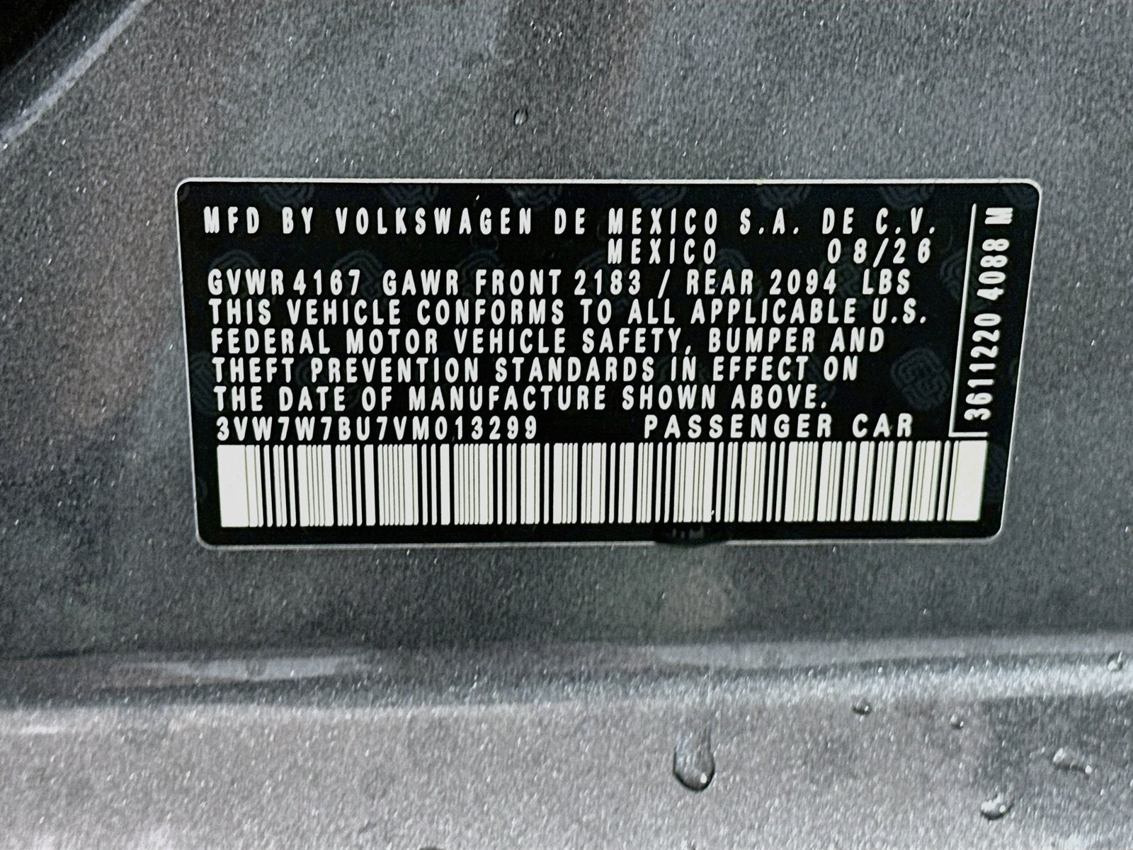 2027 Volkswagen Jetta 1.5T SE