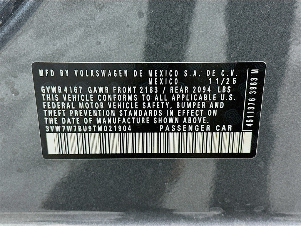 2026 Volkswagen Jetta 1.5T SE