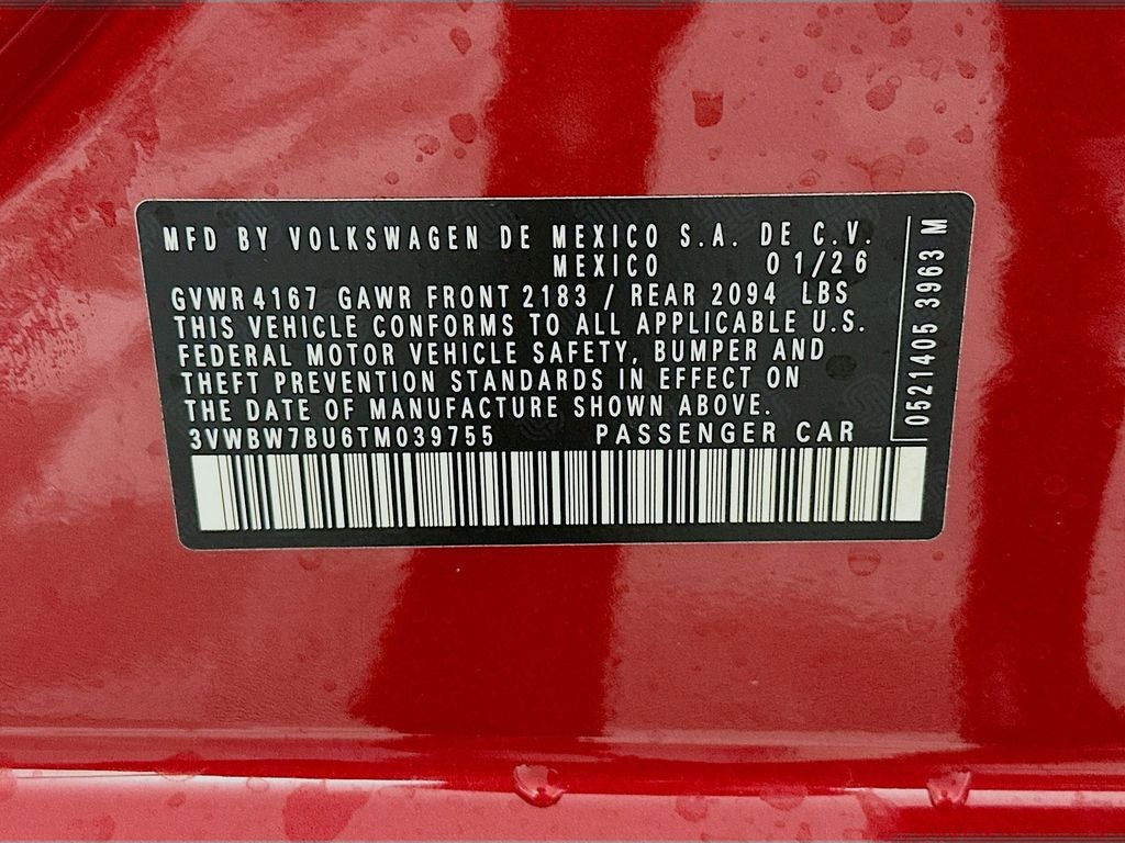 2026 Volkswagen Jetta 1.5T Sport