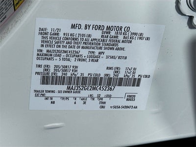 2021 Ford EcoSport SE