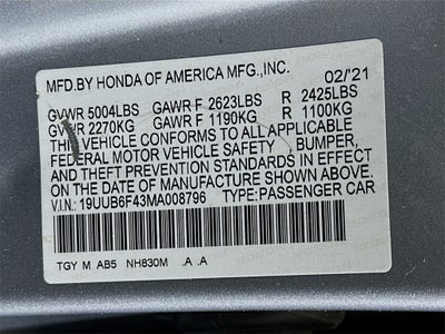 2021 Acura TLX Technology Package SH-AWD