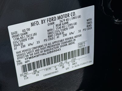 2020 Ford Explorer Limited