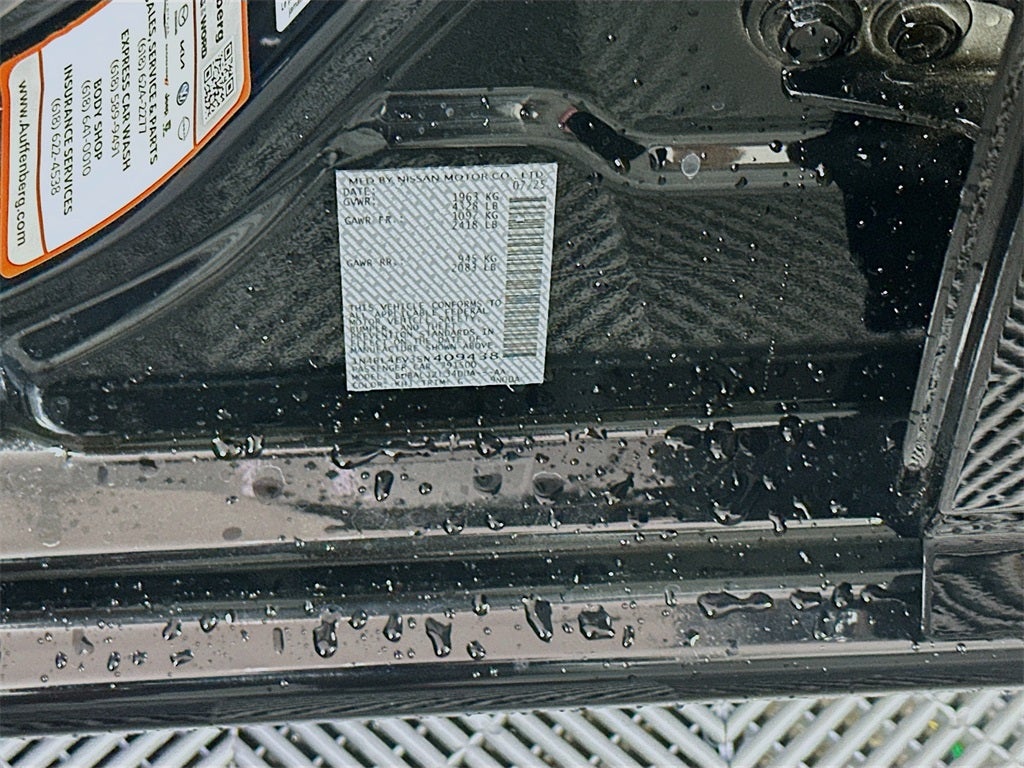 2025 Nissan Altima 2.5 SL