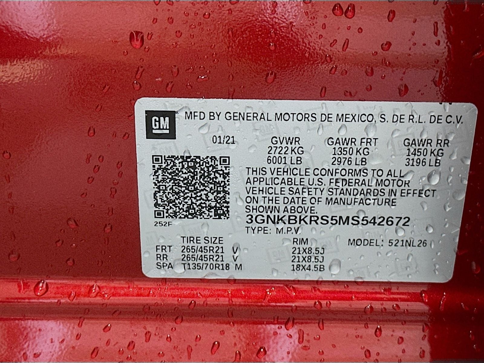 2021 Chevrolet Blazer RS