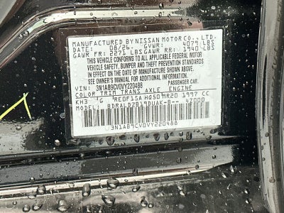2027 Nissan Sentra SV