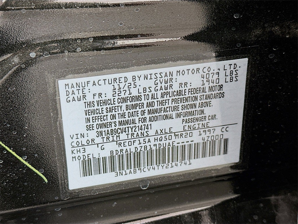 2026 Nissan Sentra SV