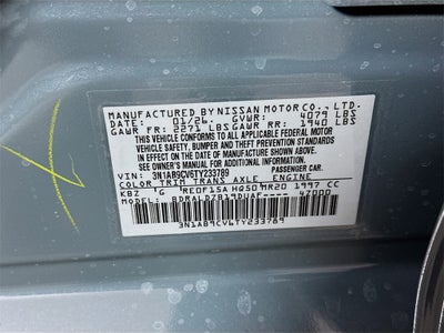 2026 Nissan Sentra SV