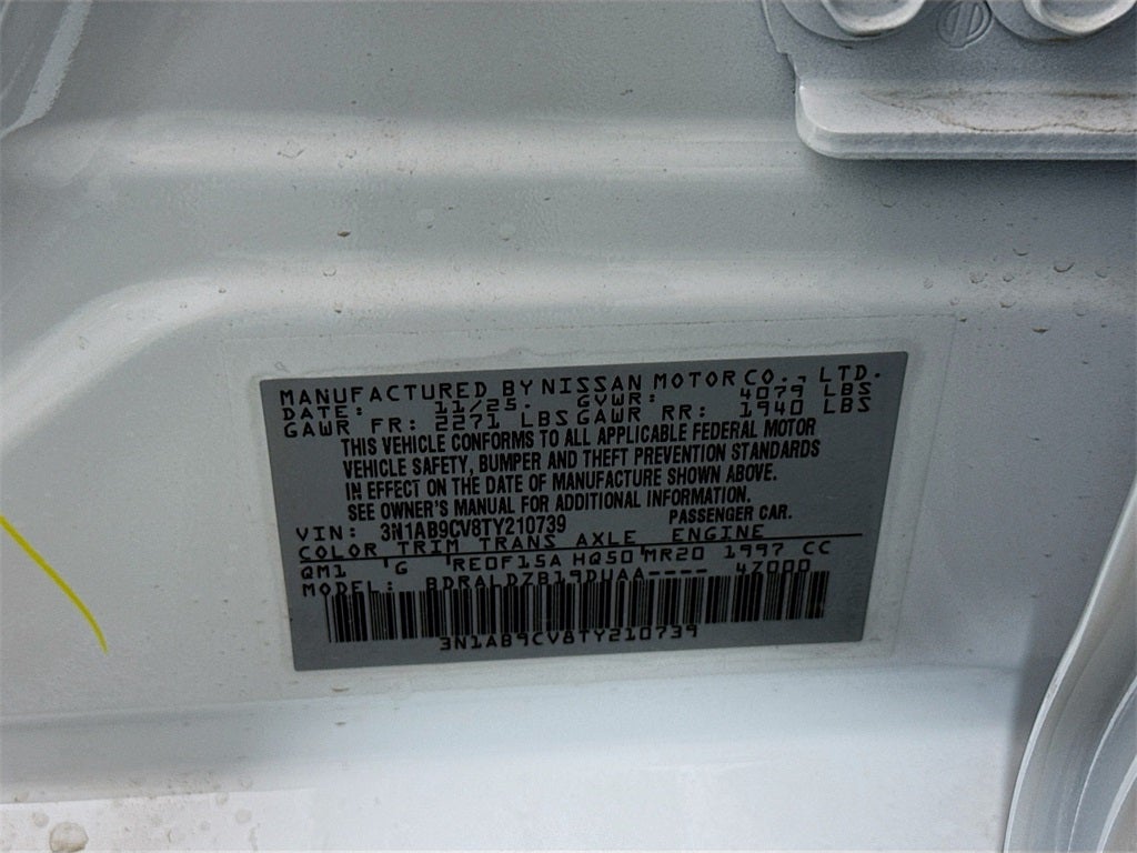 2026 Nissan Sentra SV