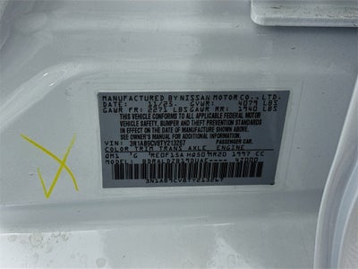 2026 Nissan Sentra SV