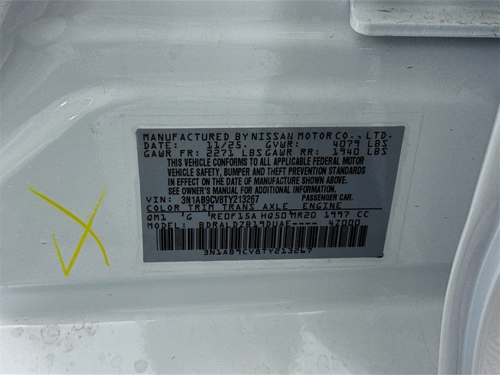 2026 Nissan Sentra SV