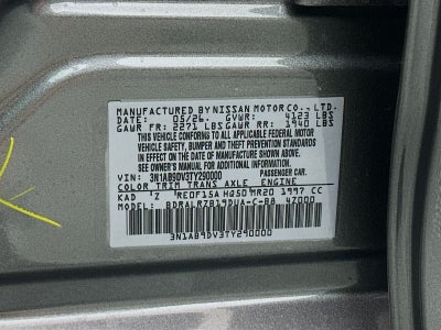2026 Nissan Sentra SR