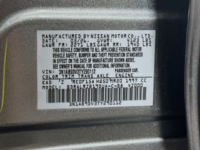 2026 Nissan Sentra SR