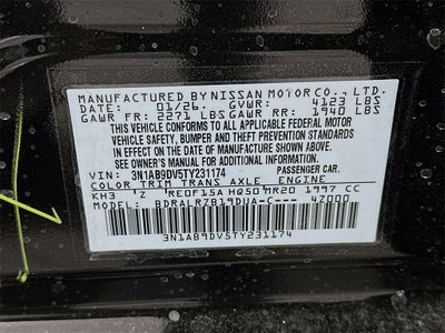 2026 Nissan Sentra SR