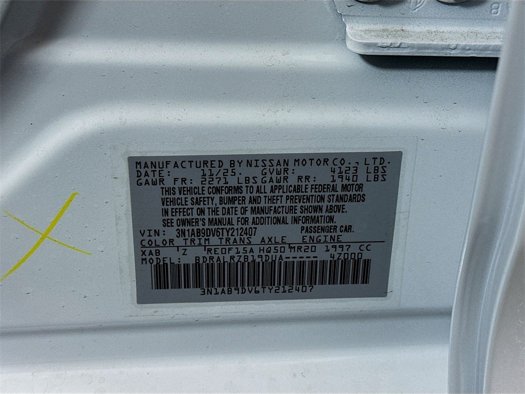 2026 Nissan Sentra SR