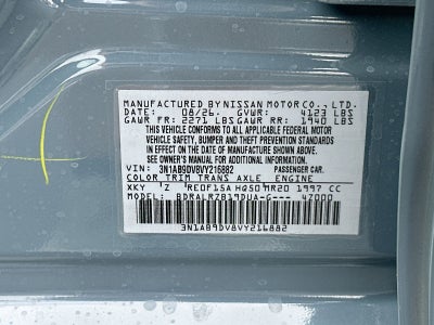 2027 Nissan Sentra SR