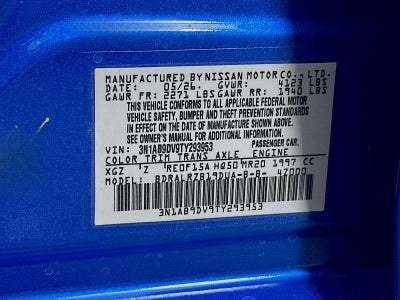 2026 Nissan Sentra SR