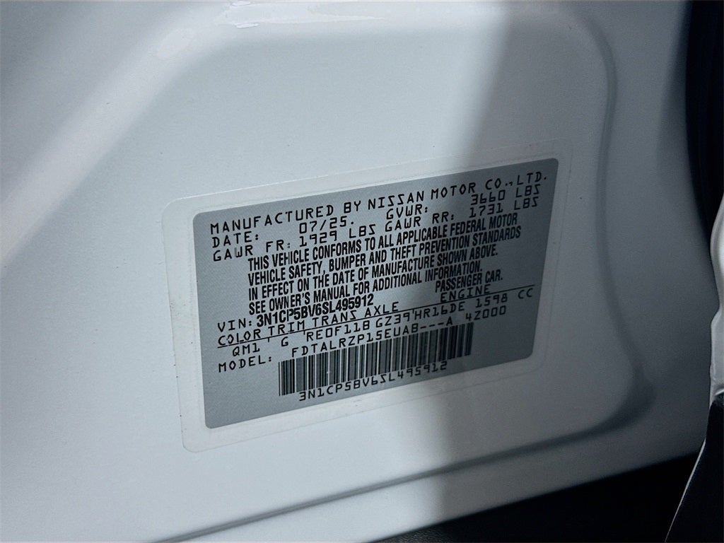 2025 Nissan Kicks Play S