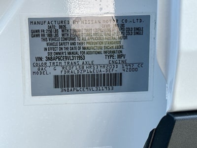 2027 Nissan Kicks SV